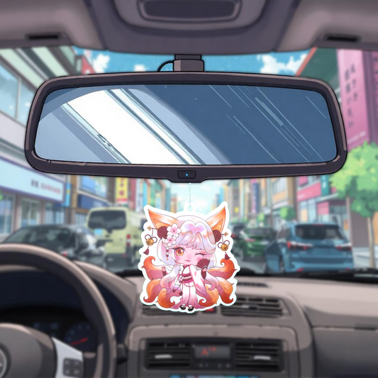 Divine Bloom Car Air Freshener - Sweet Orange and Lily - Scents From Above