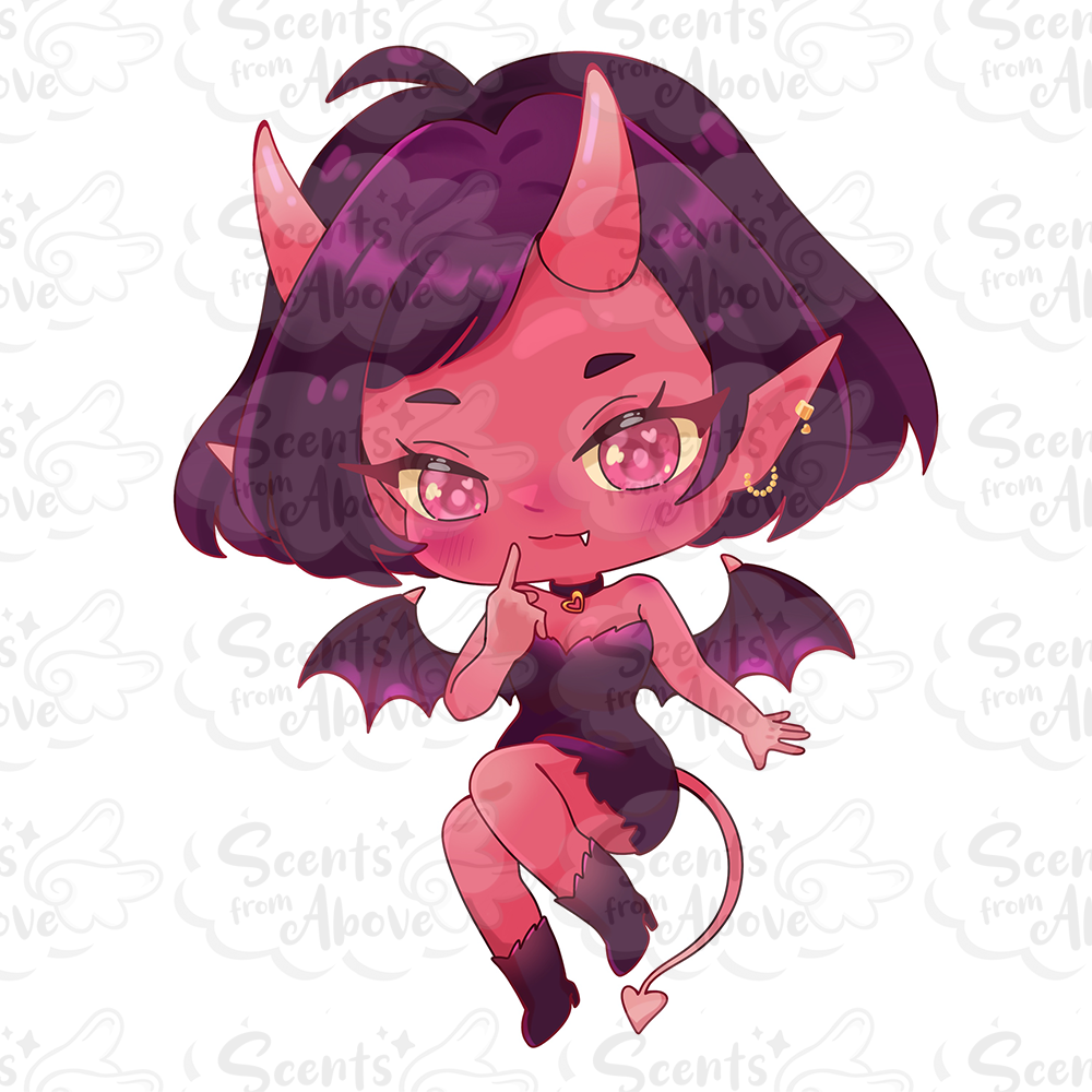 Devil's Kiss Car Air Freshener - Cinnamon and Cherry - Scents From Above