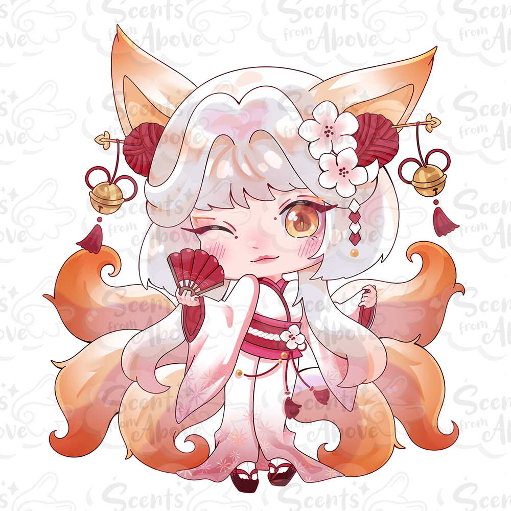 Divine Bloom Car Air Freshener - Sweet Orange and Lily - Scents From Above