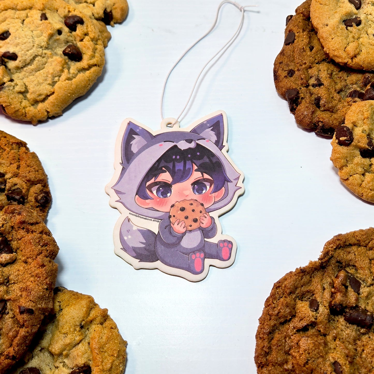 Cookie Cub Car Air Freshener - Chocolate Chip Cookie - Scents From Above