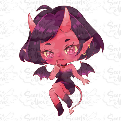Devil's Kiss Car Air Freshener - Cinnamon and Cherry - Scents From Above