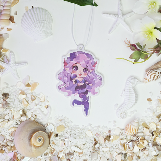 Siren's Blossom Car Air Freshener- Ocean and Jasmine - Scents From Above
